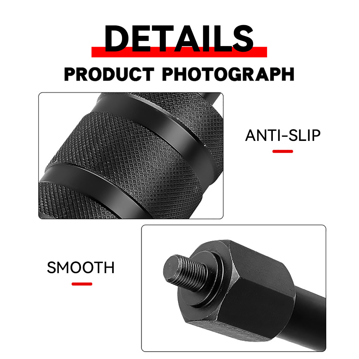 Diesel Injector Removal Tool Set with Sliding Hammer M8–M14