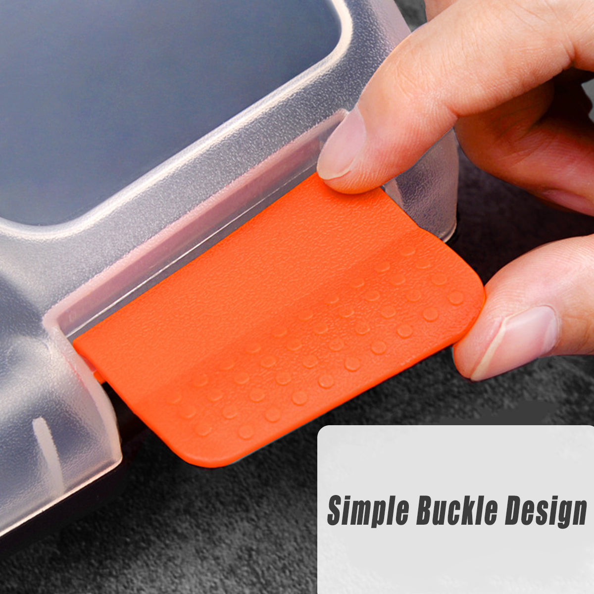 Clear Plastic Storage Box Multi Compartment Small Parts Organizer