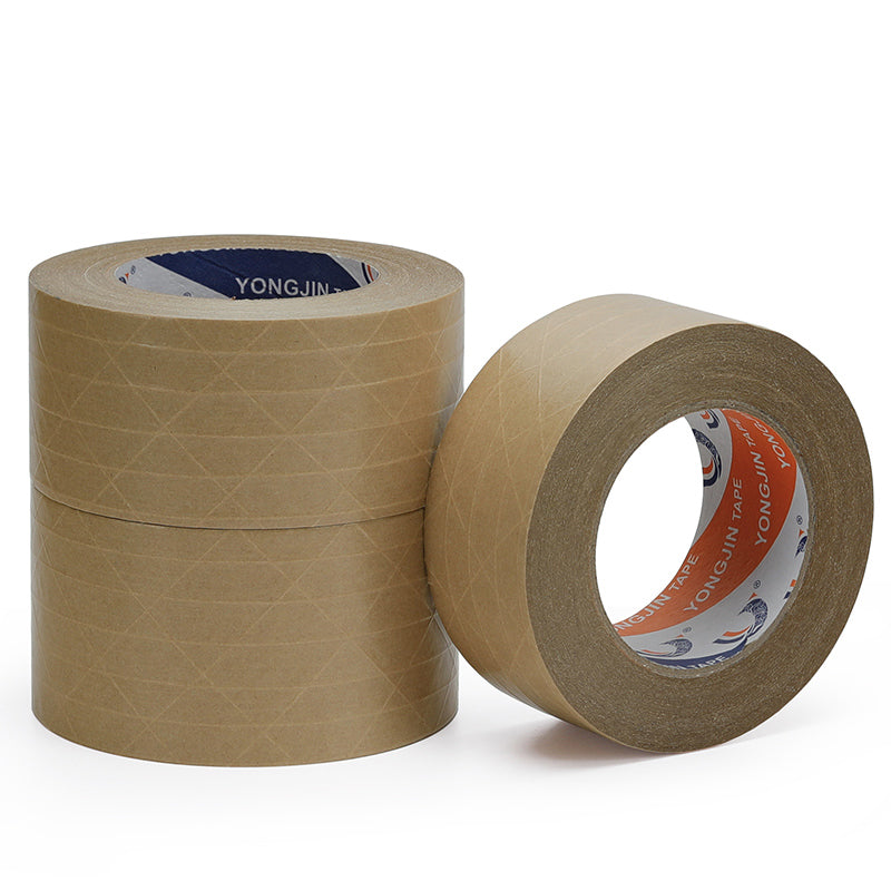 Kraft Paper Packing Tape 36PCS 48mm Self-Adhesive with Thread
