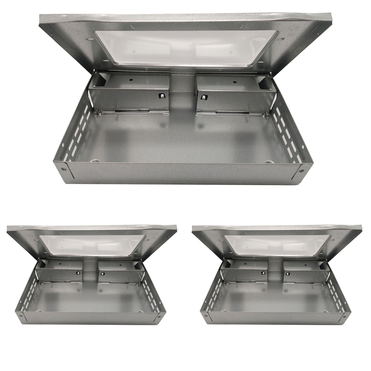 Mouse Trap Bait Box Rodent Control Station Reusable Pest Catcher