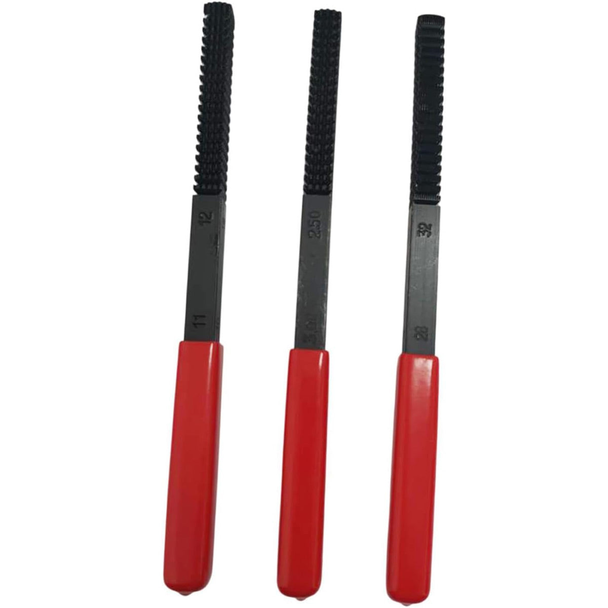 3PCS Thread Repair File Set SAE Metric Metal Hand Files