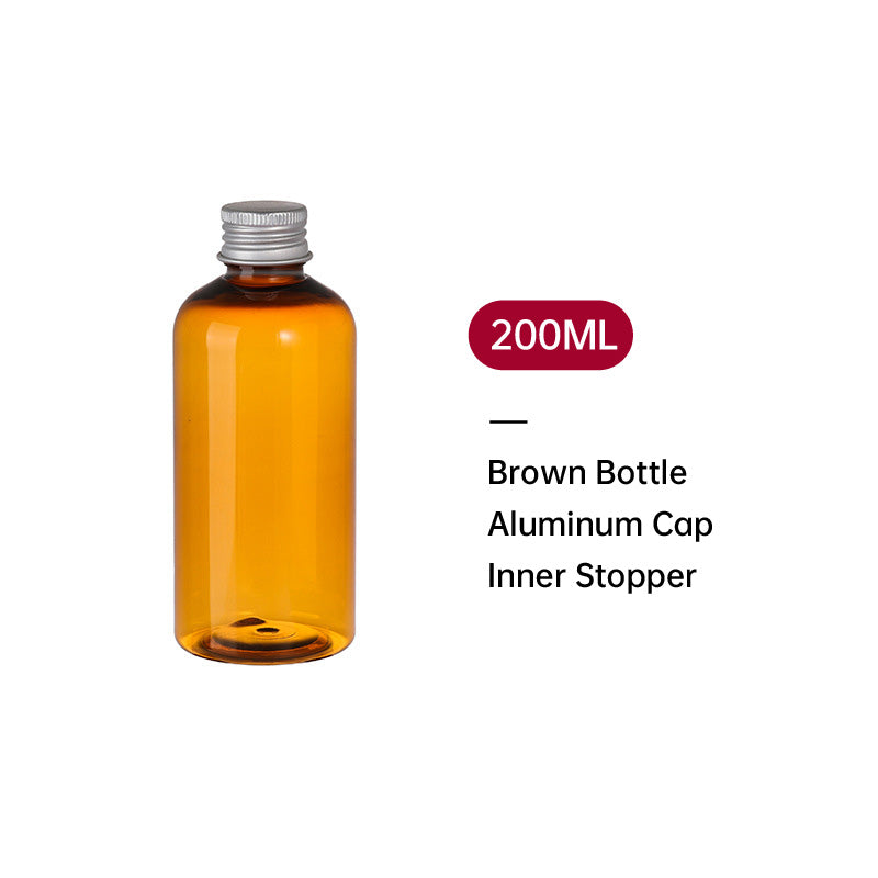 20pcs Travel Cosmetic PET Bottles with Aluminium Lids for Packaging