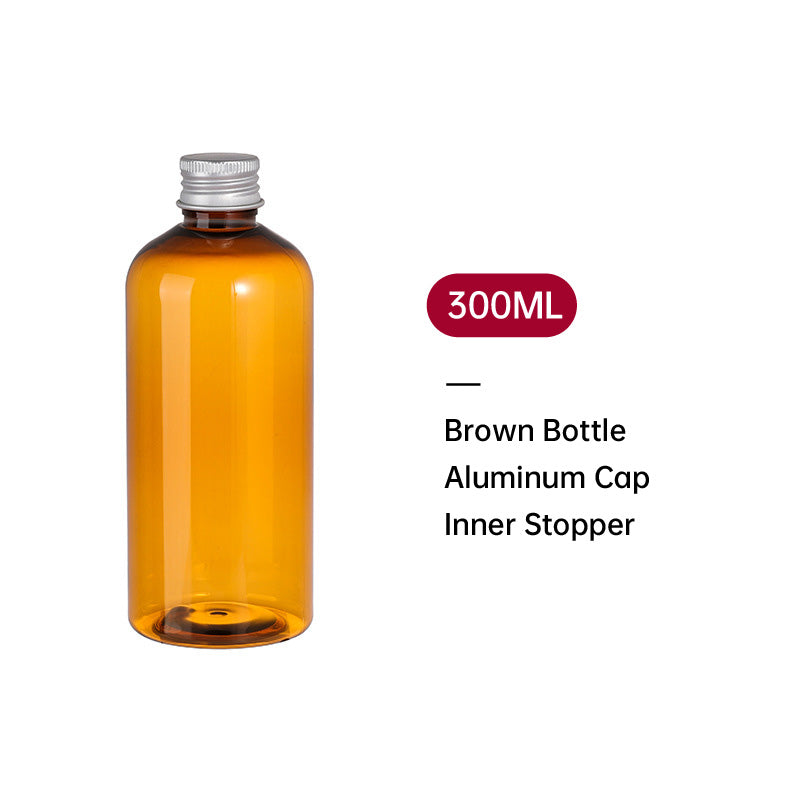 20pcs Travel Cosmetic PET Bottles with Aluminium Lids for Packaging