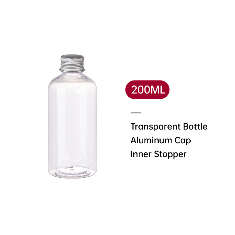 20pcs Travel Cosmetic PET Bottles with Aluminium Lids for Packaging