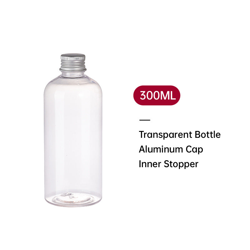 20pcs Travel Cosmetic PET Bottles with Aluminium Lids for Packaging