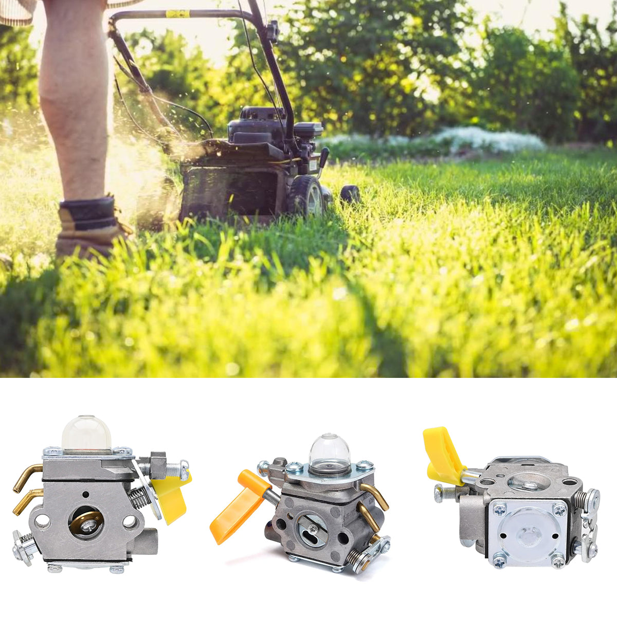 C1U-H60 Carburettor Replacement for Trimmer Chainsaw Blower