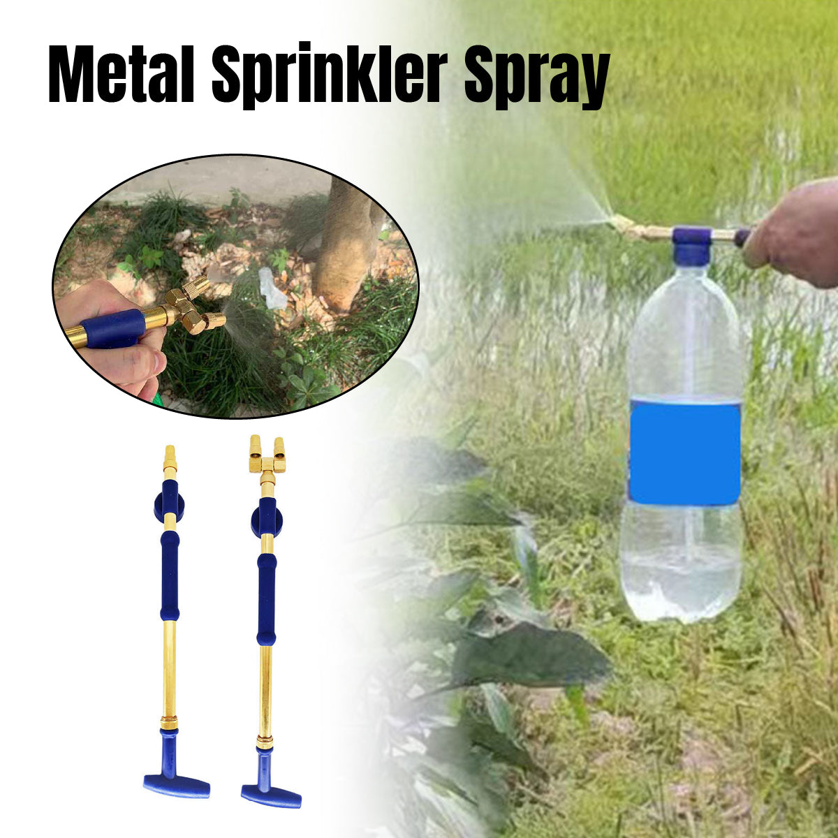 Single/Double Ended Push-Pull Beverage Sprayer Metal Tool