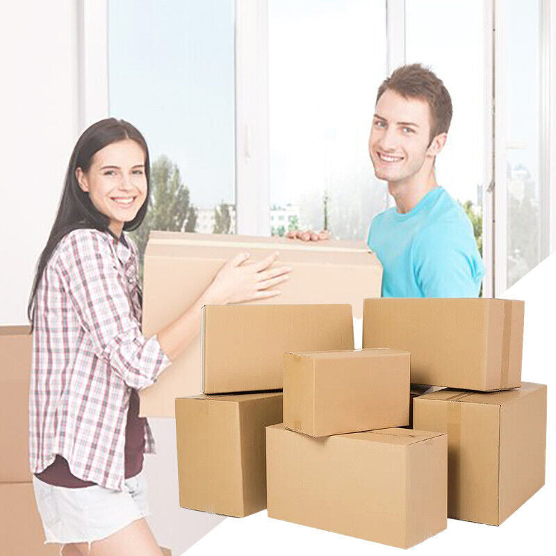 3-Layer Mailing Boxes S/M/L 10-30PCS Cardboard Shipping Carton