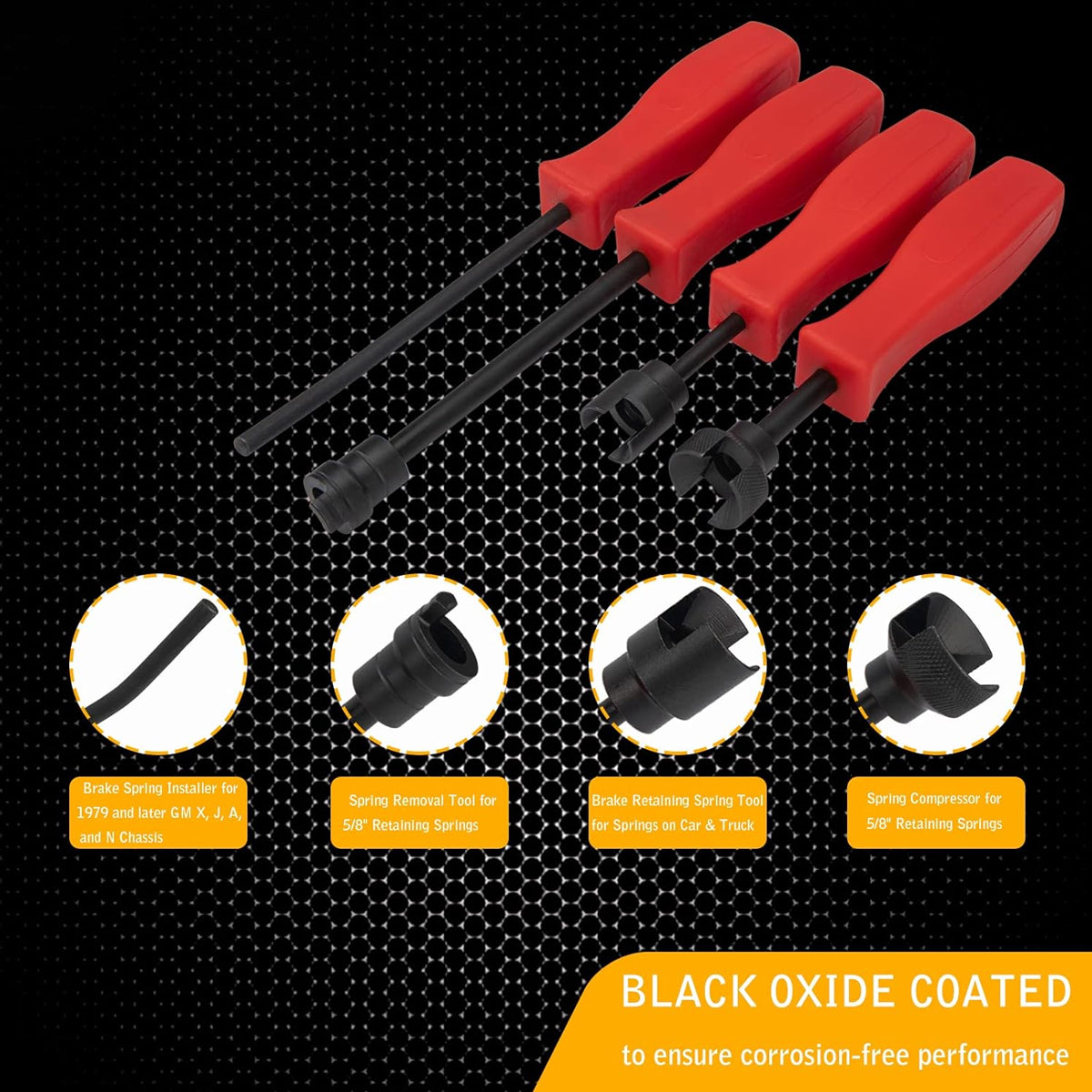 8PCS Brake Repair Tool Set for Pad Caliper and Spring Service