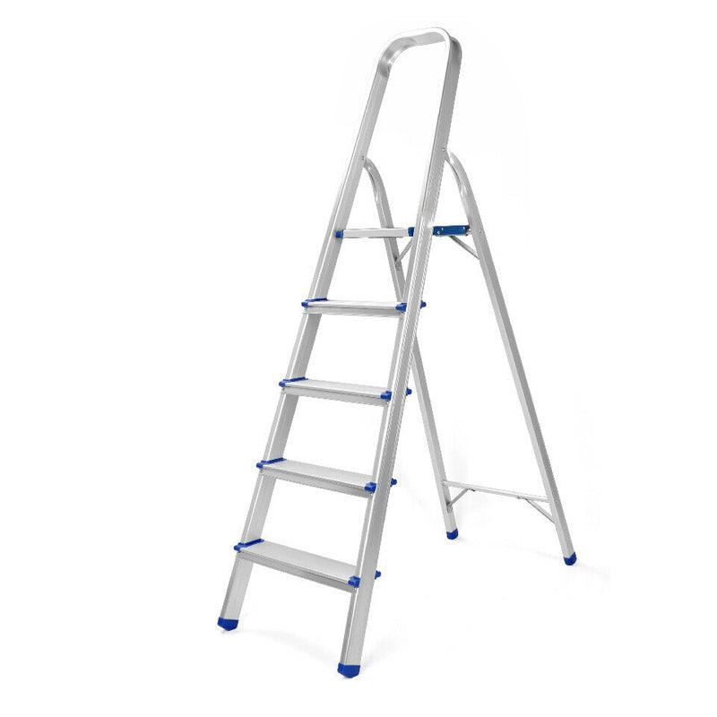 Aluminium Folding Ladder Non Slip 3/4/5 Step Lightweight