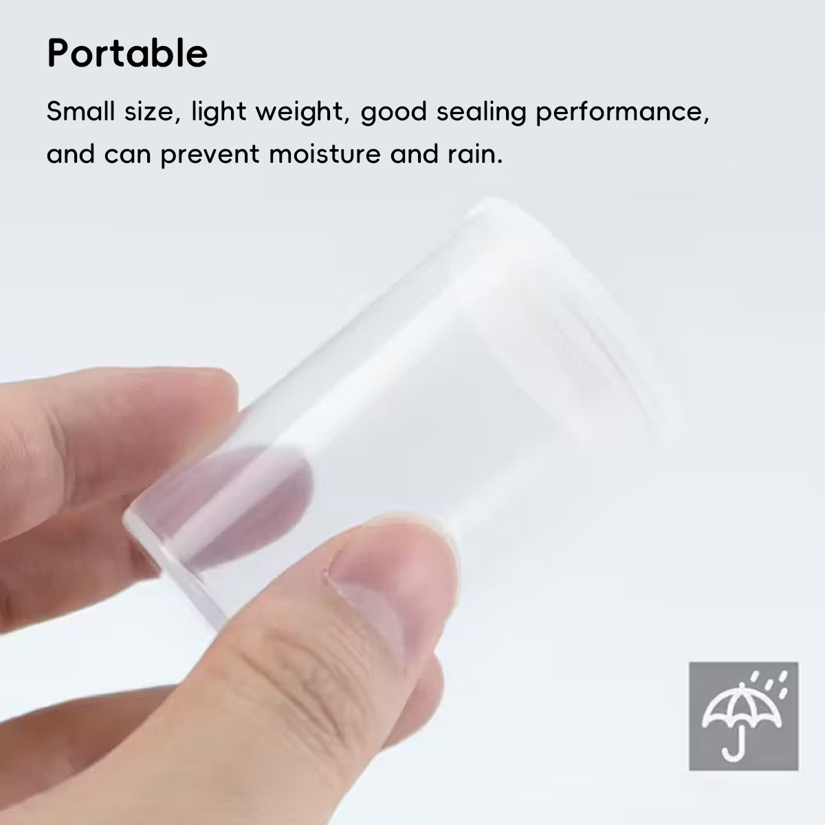 20PCS Mini Plastic Tube Seal Storage Boxes for Warehouse Small Parts