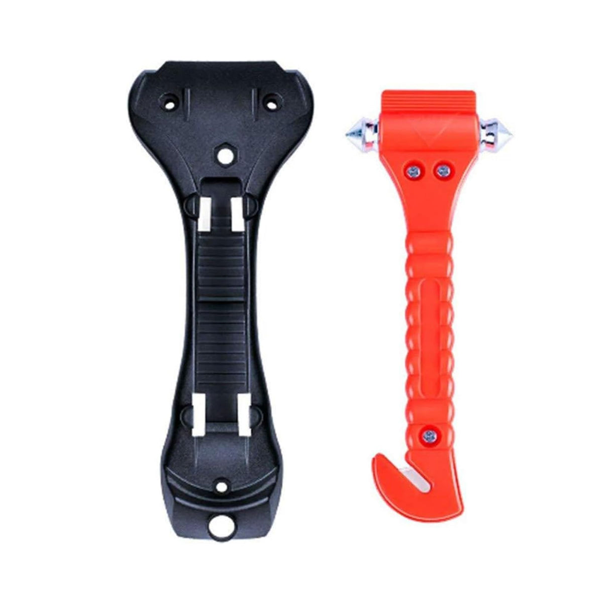 2-Pack Car Safety Hammer Window Breaker Seatbelt Cutter