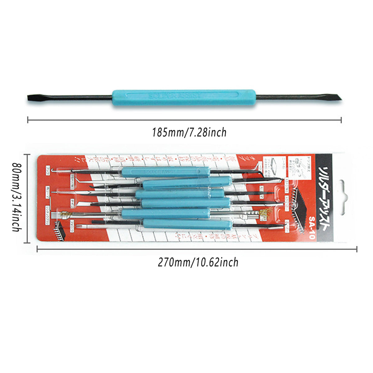 6pcs Soldering Iron Repair Flux Tool Kit for Electronics