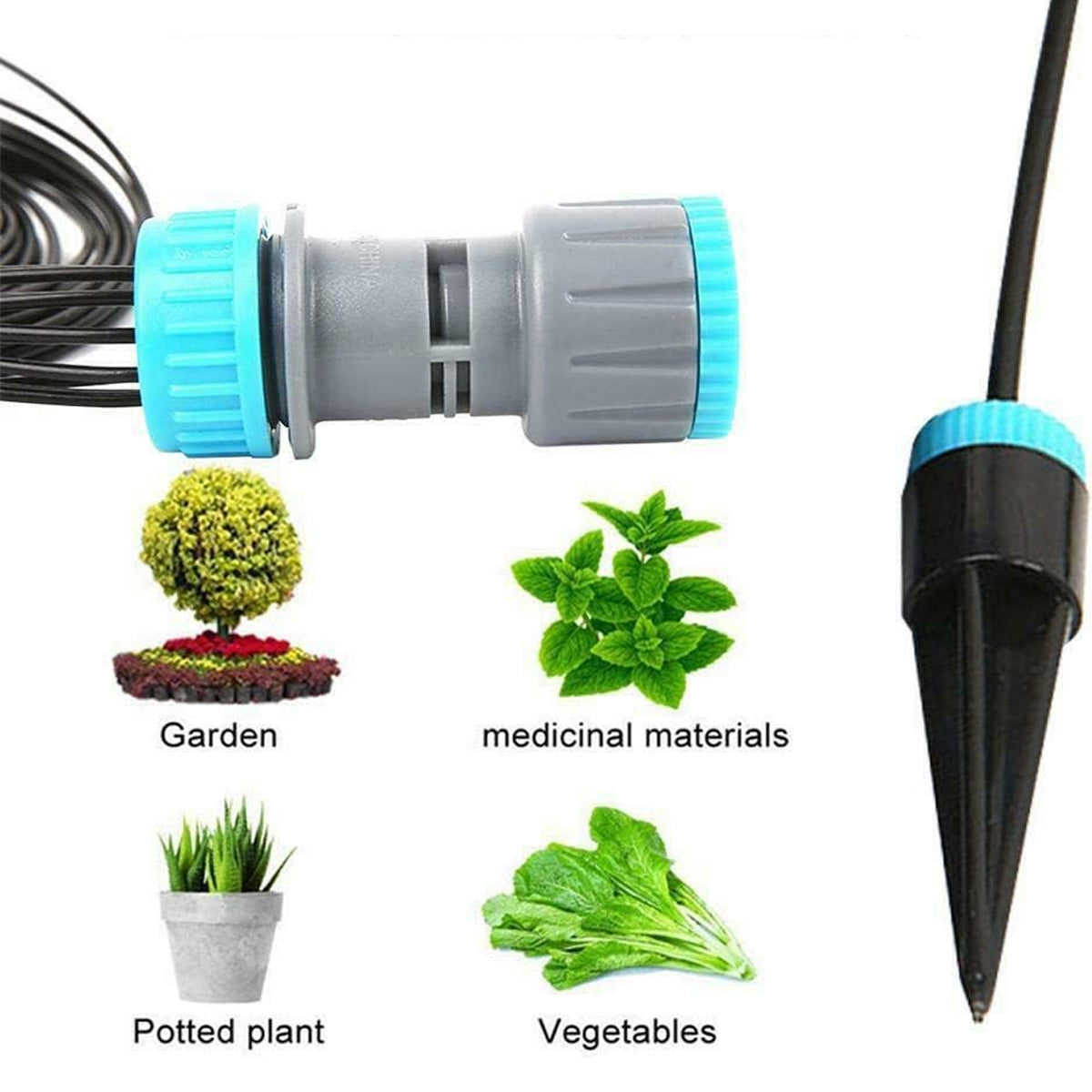 Garden Automatic Drip Irrigation System Plant Self-Watering Kit