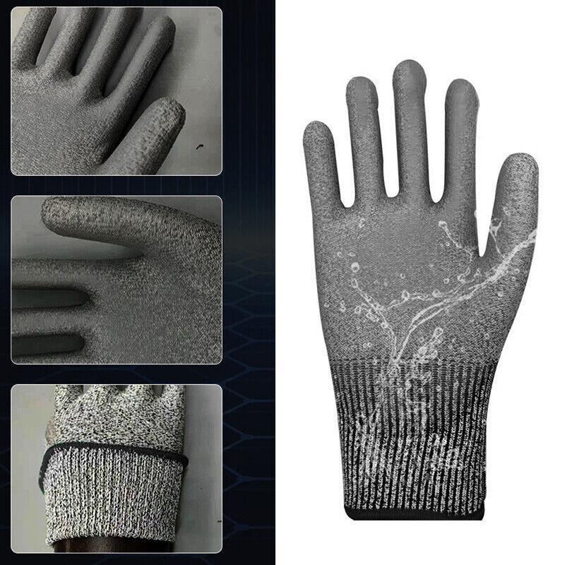 Work Gloves Safety General Purpose Sandy Nitrile Foam Hand Protection