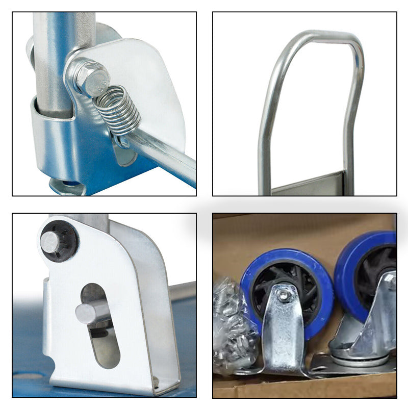 Foldable Platform Trolley Hand Truck Industrial 150KG