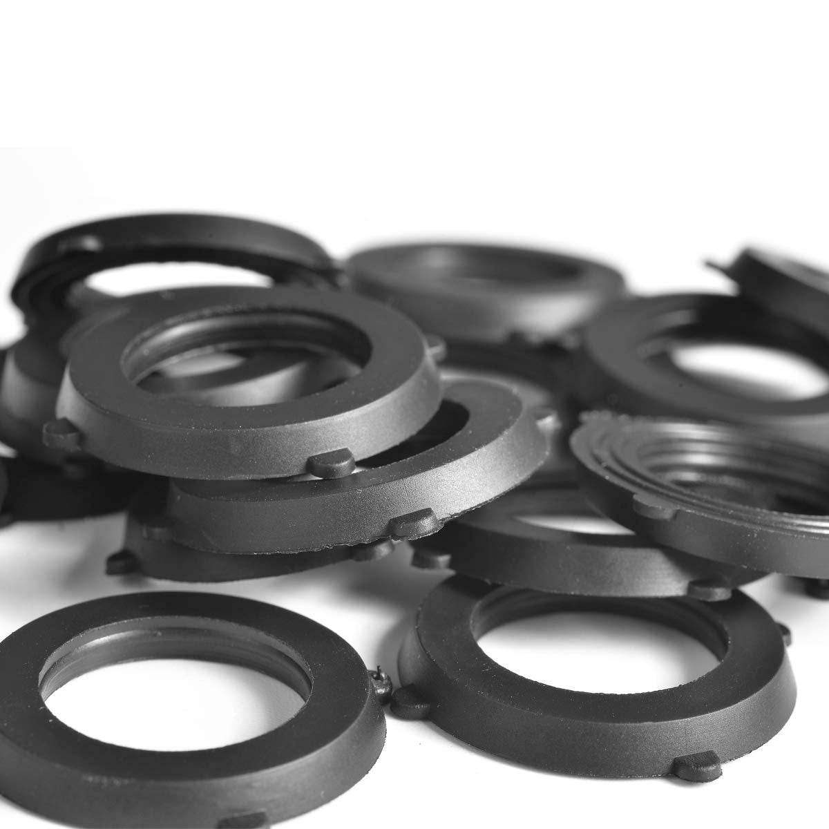 100pcs Silicone Rubber Gasket Rings Leak Proof for Pipe Fittings
