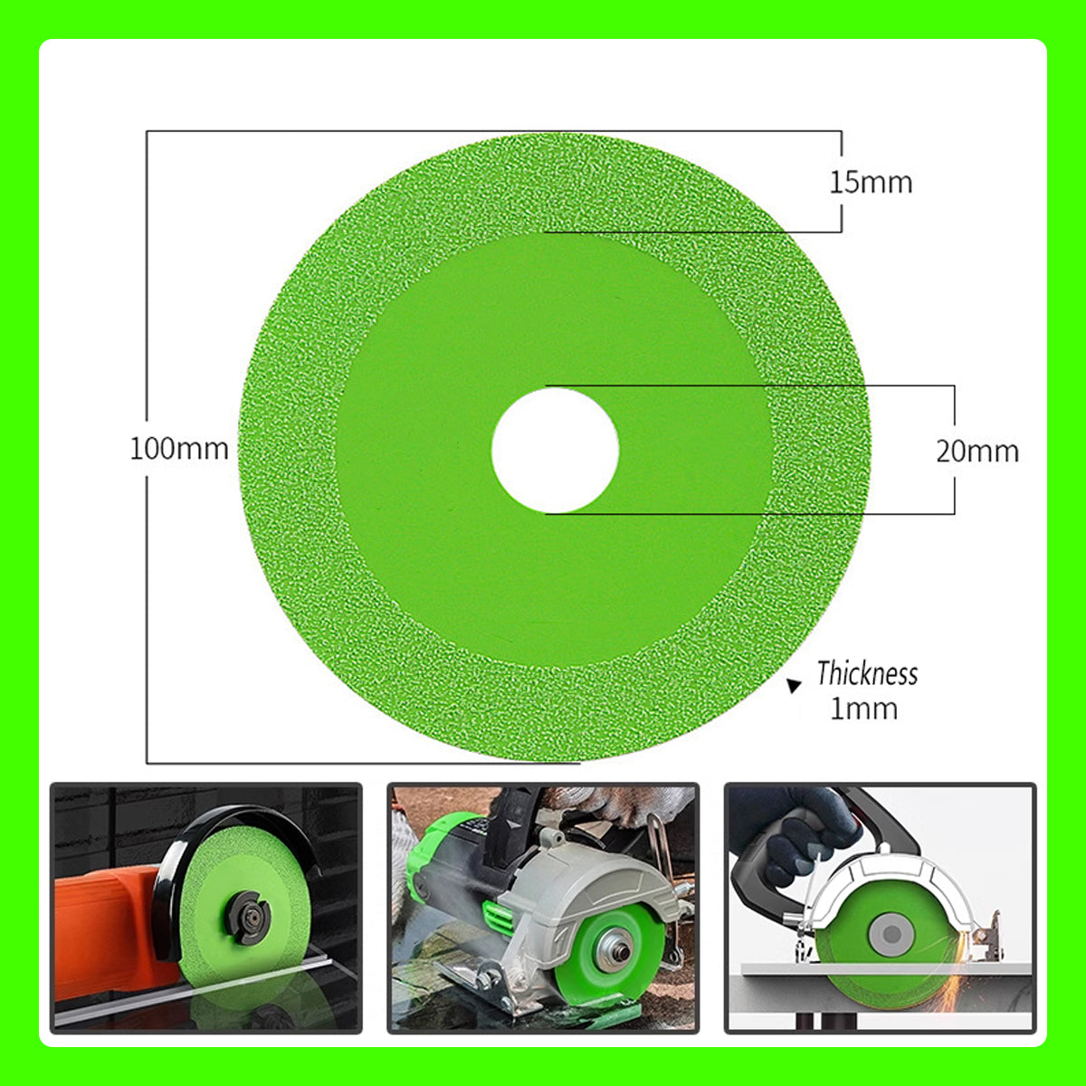 High Speed Steel Cutting Discs Ultra Thin 5PCS Angle Grinder