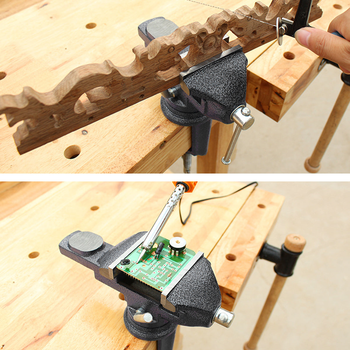 Mini Vice Clamp Table Vise for Workbench Hobby Craft DIY Tools