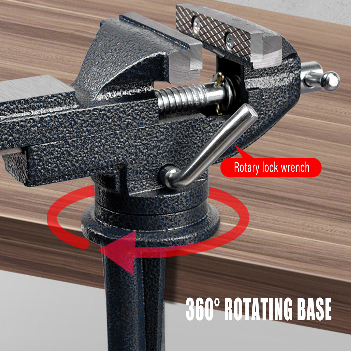 Mini Vice Clamp Table Vise for Workbench Hobby Craft DIY Tools