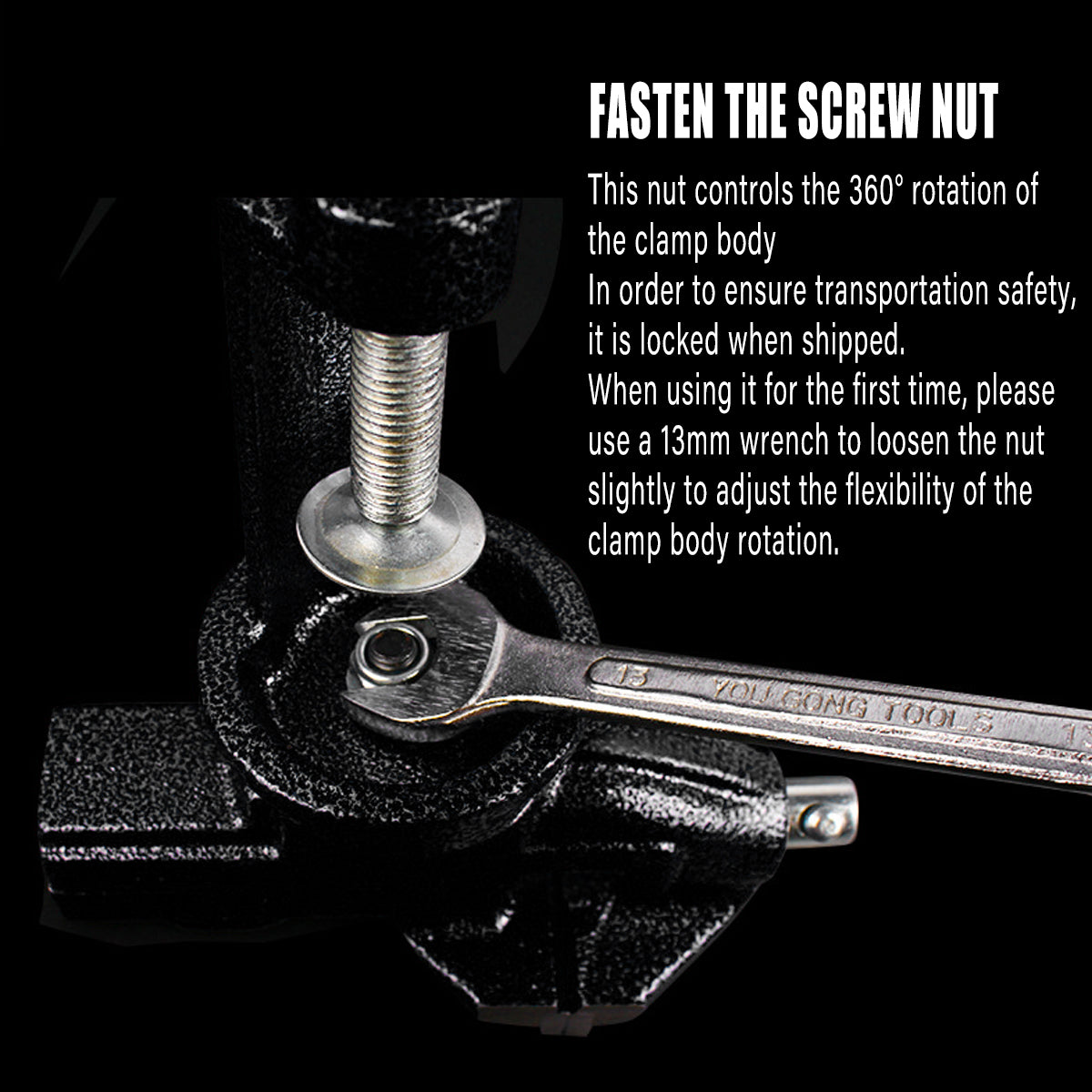 Mini Vice Clamp Table Vise for Workbench Hobby Craft DIY Tools