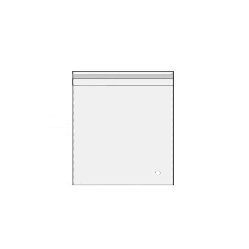 100pcs Self Seal Cellophane Bags Clear Bulk Adhesive Plastic OPP