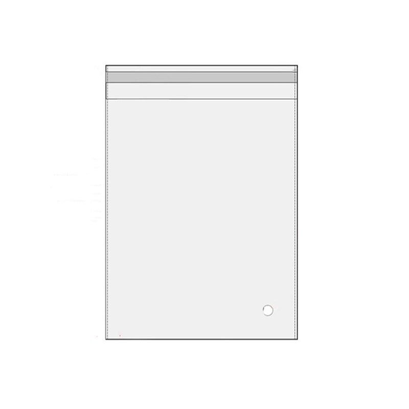 100pcs Self Seal Cellophane Bags Clear Bulk Adhesive Plastic OPP