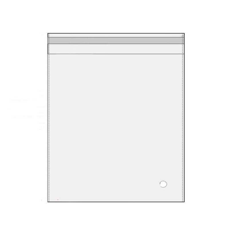 100pcs Self Seal Cellophane Bags Clear Bulk Adhesive Plastic OPP