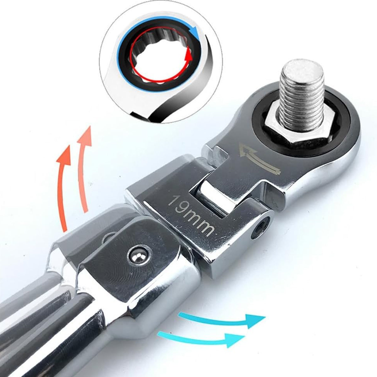 9-Piece Oil Filter Wrench and Socket Ratchet Set for Automotive Maintenance