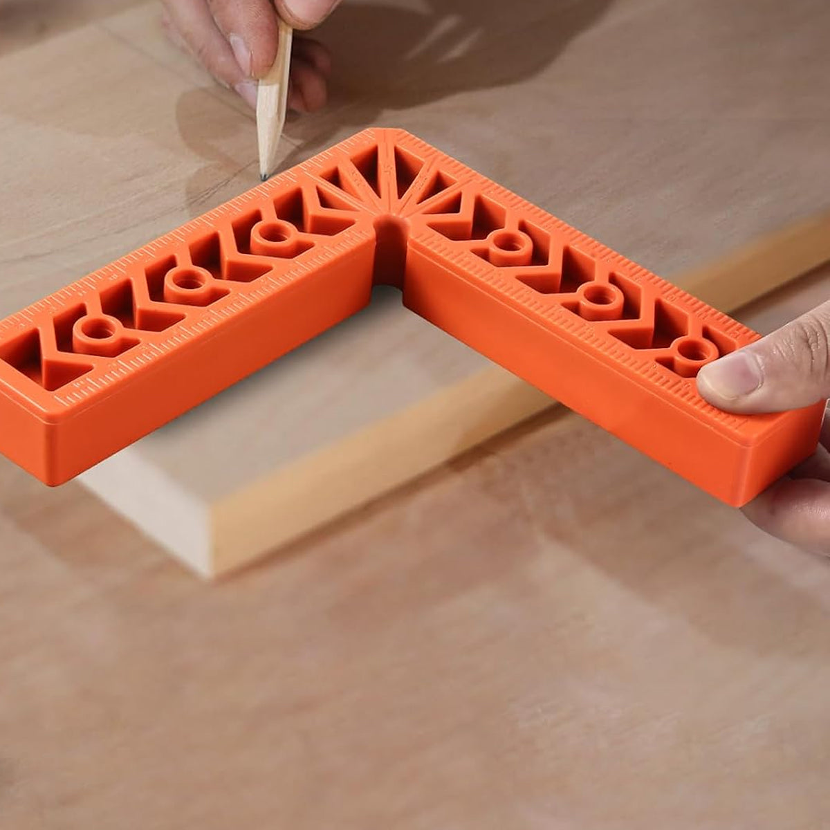 6PCS Right Angle Clamps Woodworking Positioning Squares Corner Tool Set