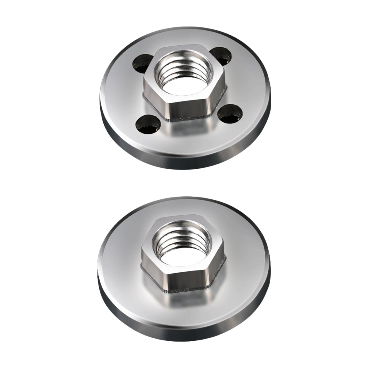 20PCS Angle Grinder Hex Four-Hole Stainless Steel Press Nut Set