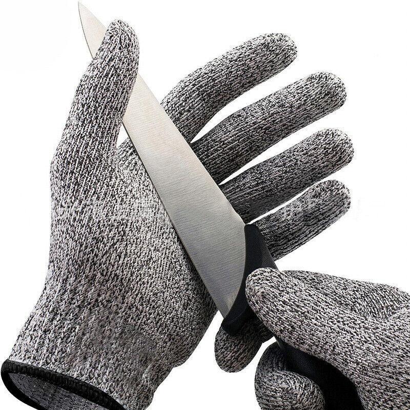 Cut Resistant Gloves Anti-Cutting Food Grade Level 5 Kitchen Butcher