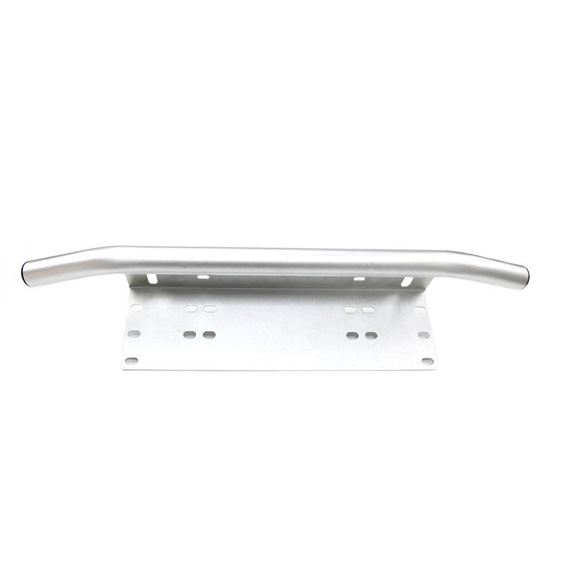 Universal Silver Bullbar Number Plate Mounting Bracket for Driving LED Light Bars