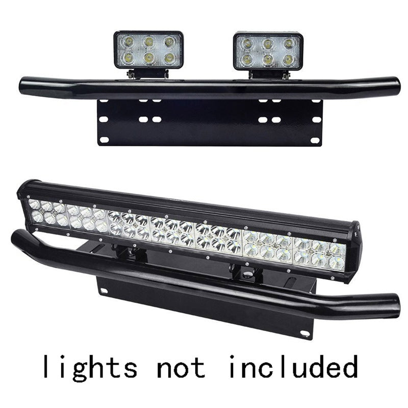 23" Number Plate Bullbar Light Bar Mounting Bracket