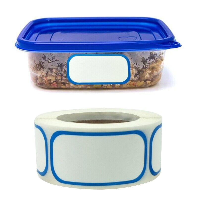 300PCS Blank Writable Storage Labels Roll for Food Containers