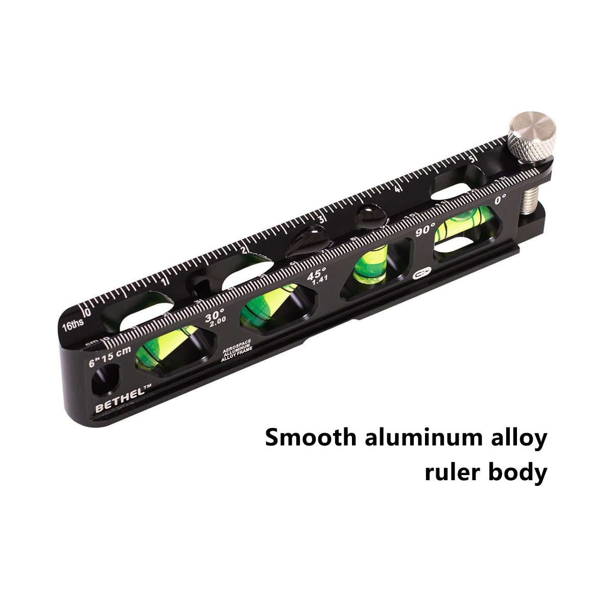 Small Aluminum Alloy Spirit Level Precision Measuring Tool