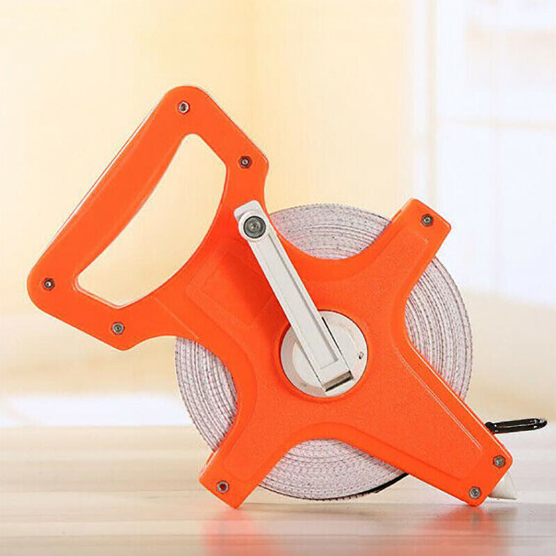 Fiberglass Tape Measure 30M 50M 100M Long Distance Measuring Reel