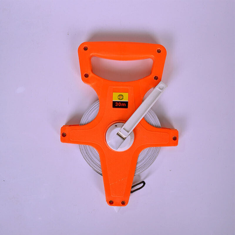 Fiberglass Tape Measure 30M 50M 100M Long Distance Measuring Reel
