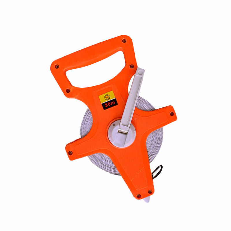 Fiberglass Tape Measure 30M 50M 100M Long Distance Measuring Reel