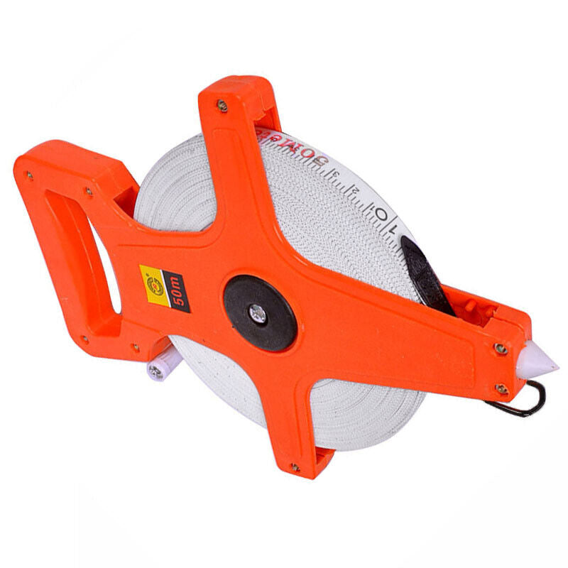 Fiberglass Tape Measure 30M 50M 100M Long Distance Measuring Reel