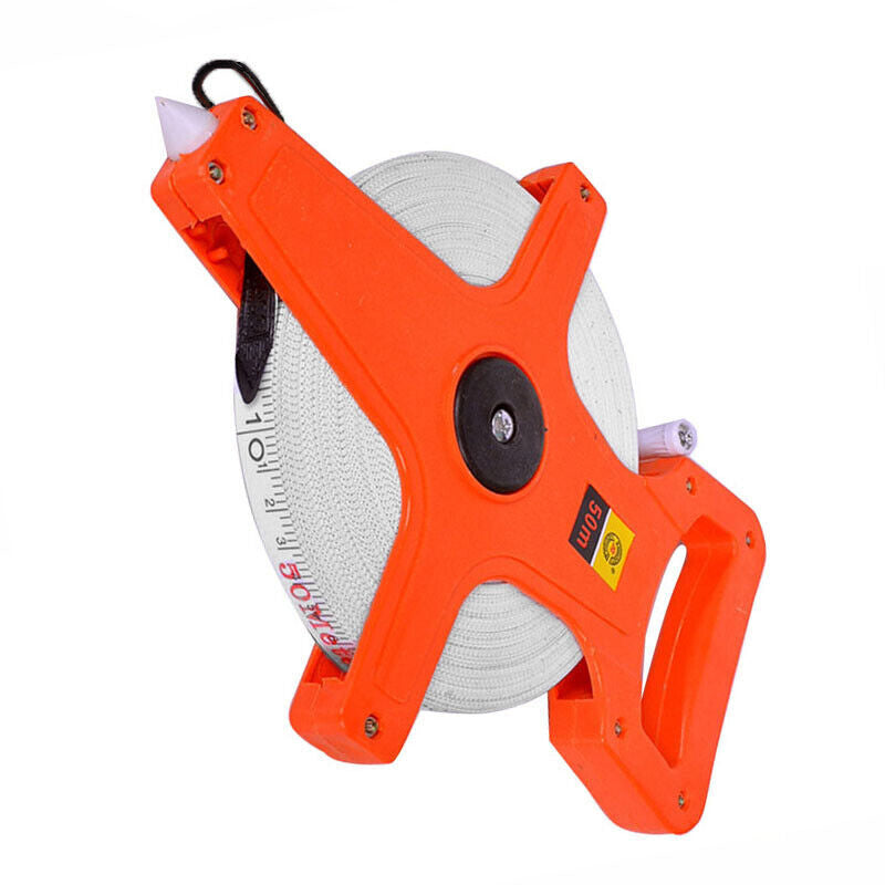 Fiberglass Tape Measure 30M 50M 100M Long Distance Measuring Reel