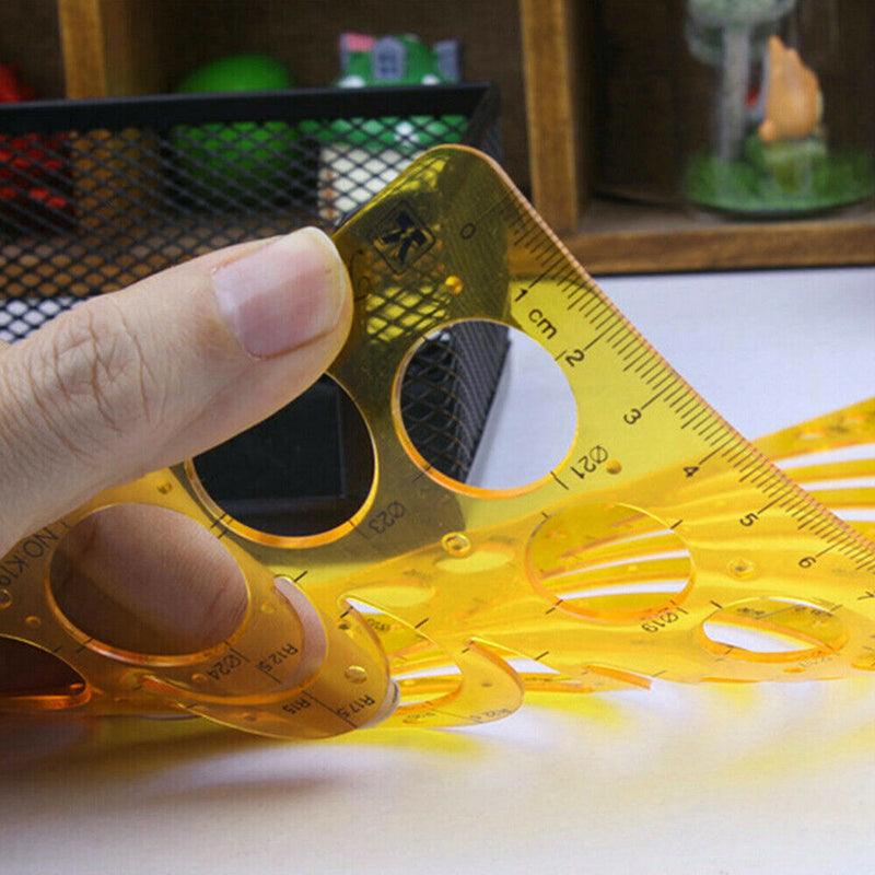 Drafting Circle Template Radius Drawing Stencil Tool