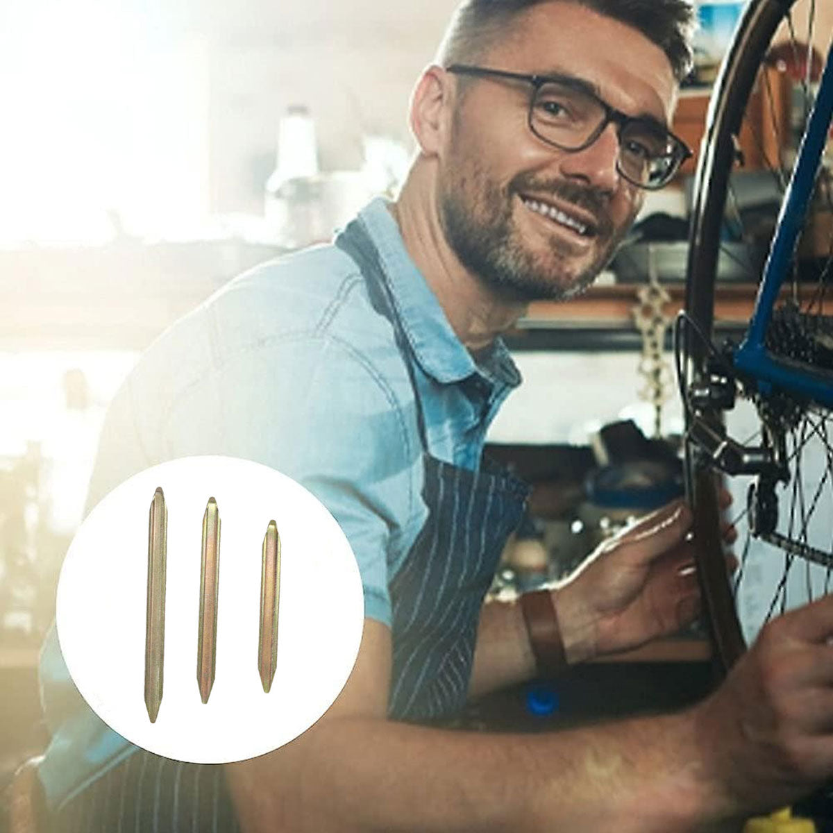 15PCS Heavy Duty Tire Removal Tool Kit for Cars Bicycles