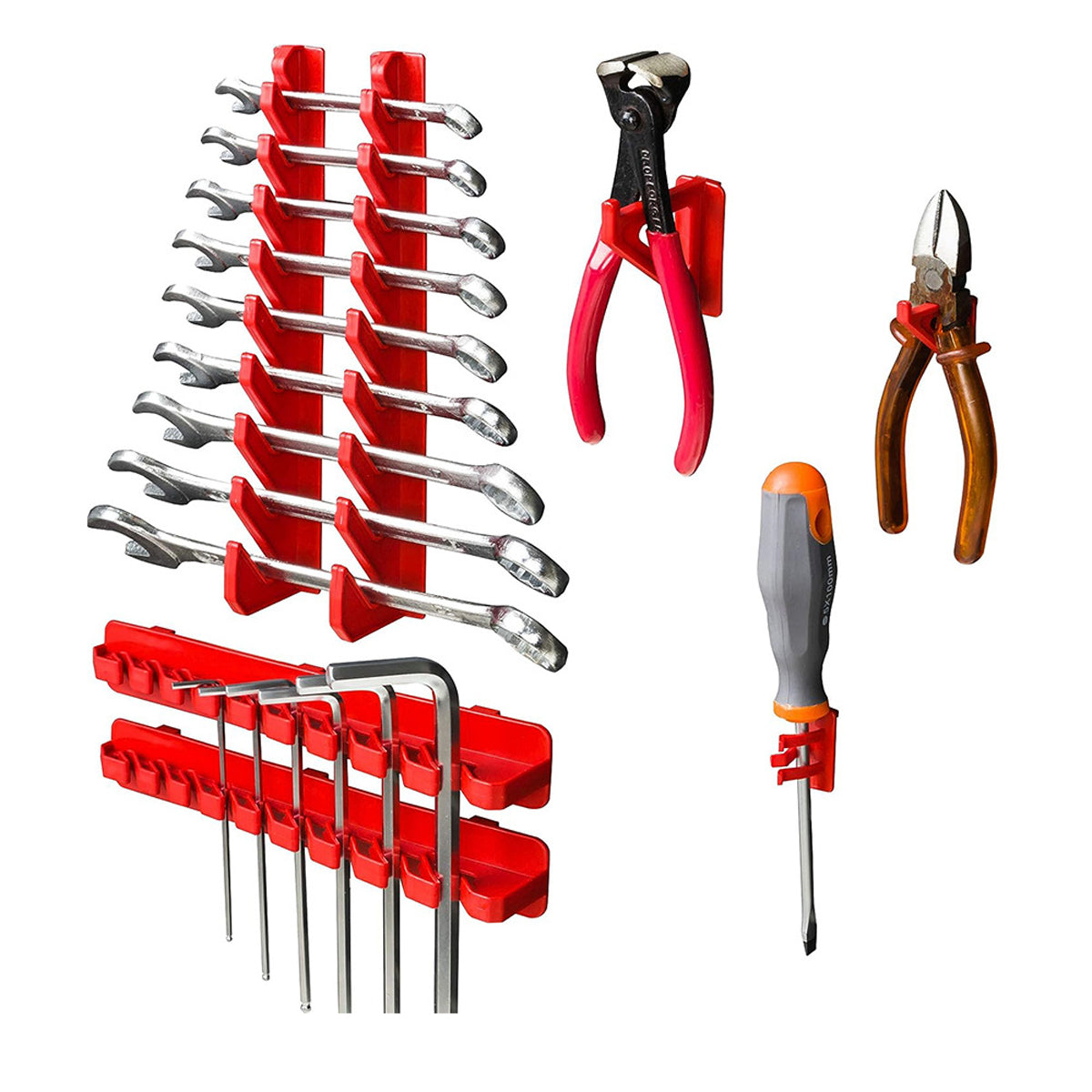 49PCS Wall Mounted Tool Storage Box Organizer for Warehouse Use