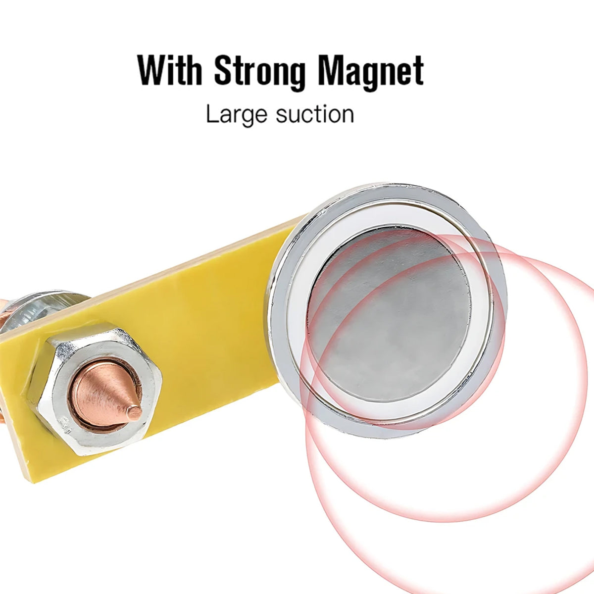 2pcs Magnetic Welding Ground Clamps Heavy Duty Holder