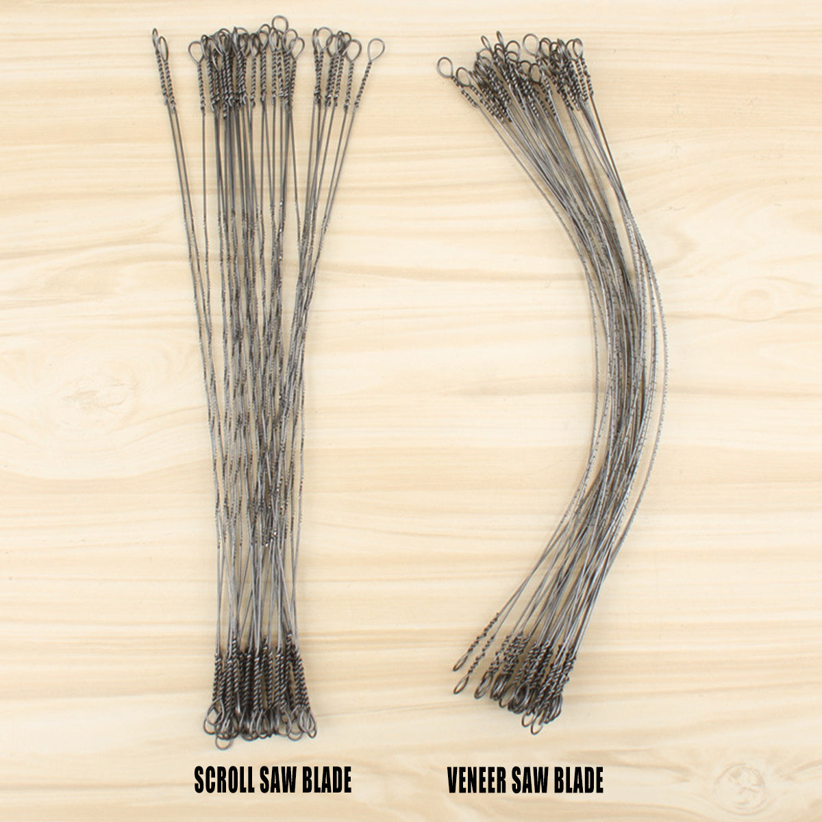 50PCS Wire Saw Blades Carbon Steel Fine Tooth Woodworking Cutting Tools