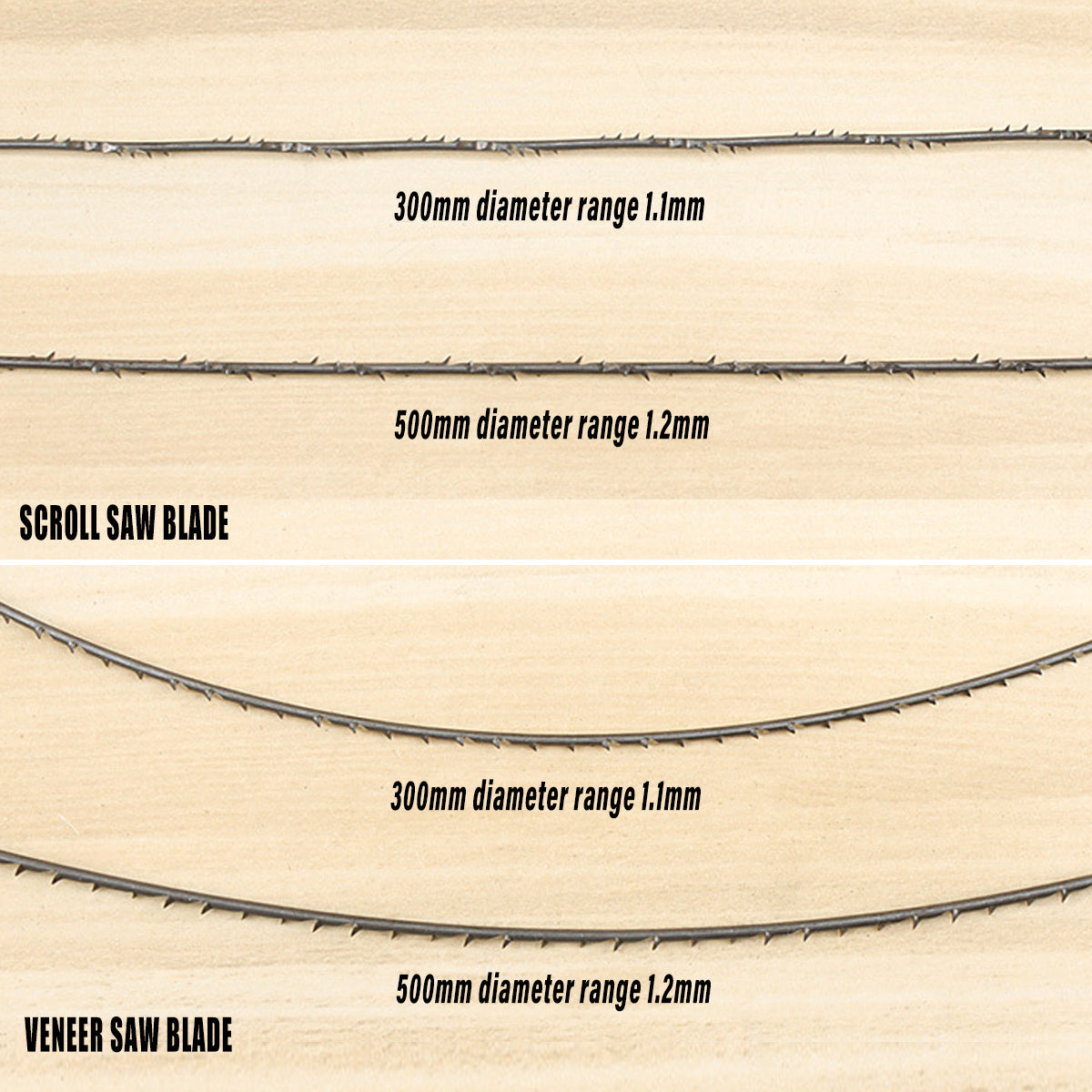 50PCS Wire Saw Blades Carbon Steel Fine Tooth Woodworking Cutting Tools