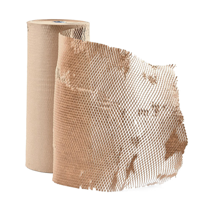 Eco Friendly Honeycomb Kraft Paper Cushioning Wrap Roll