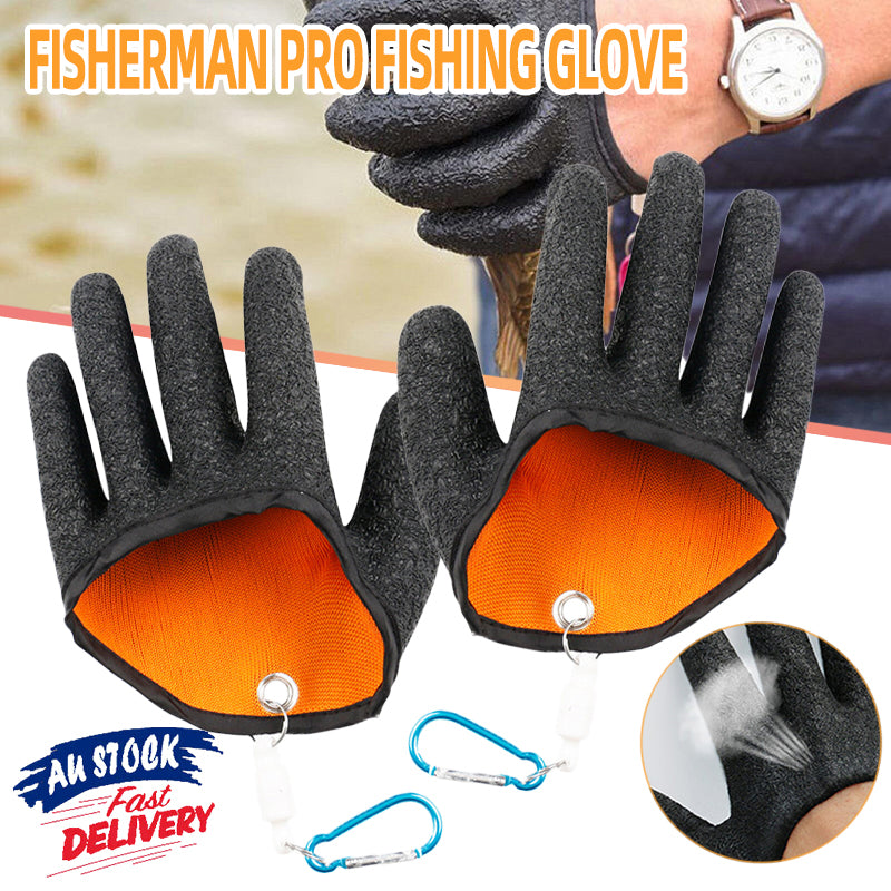 Fisherman Pro Cut-Resistant Fishing Glove with Magnetic Release