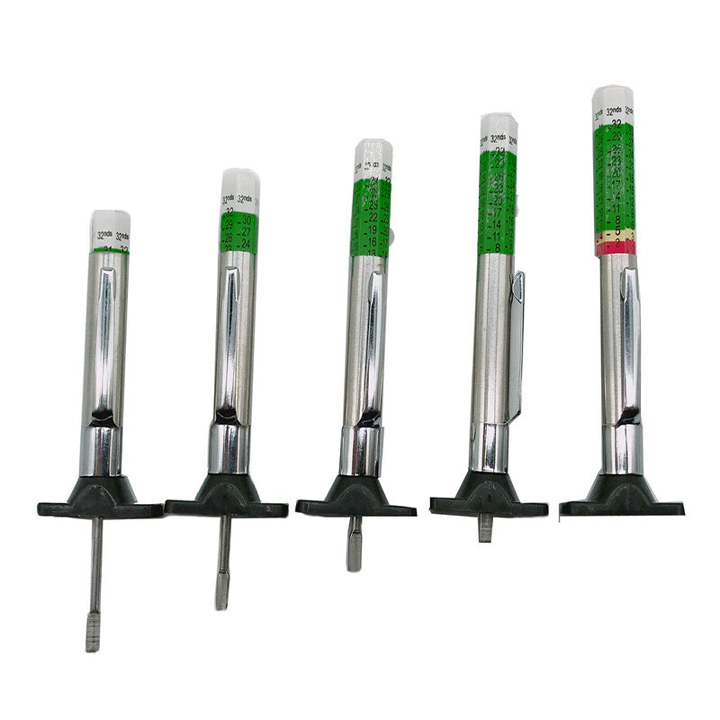 Car Tire Depth Gauge Tyre Tread Tester Tool Portable